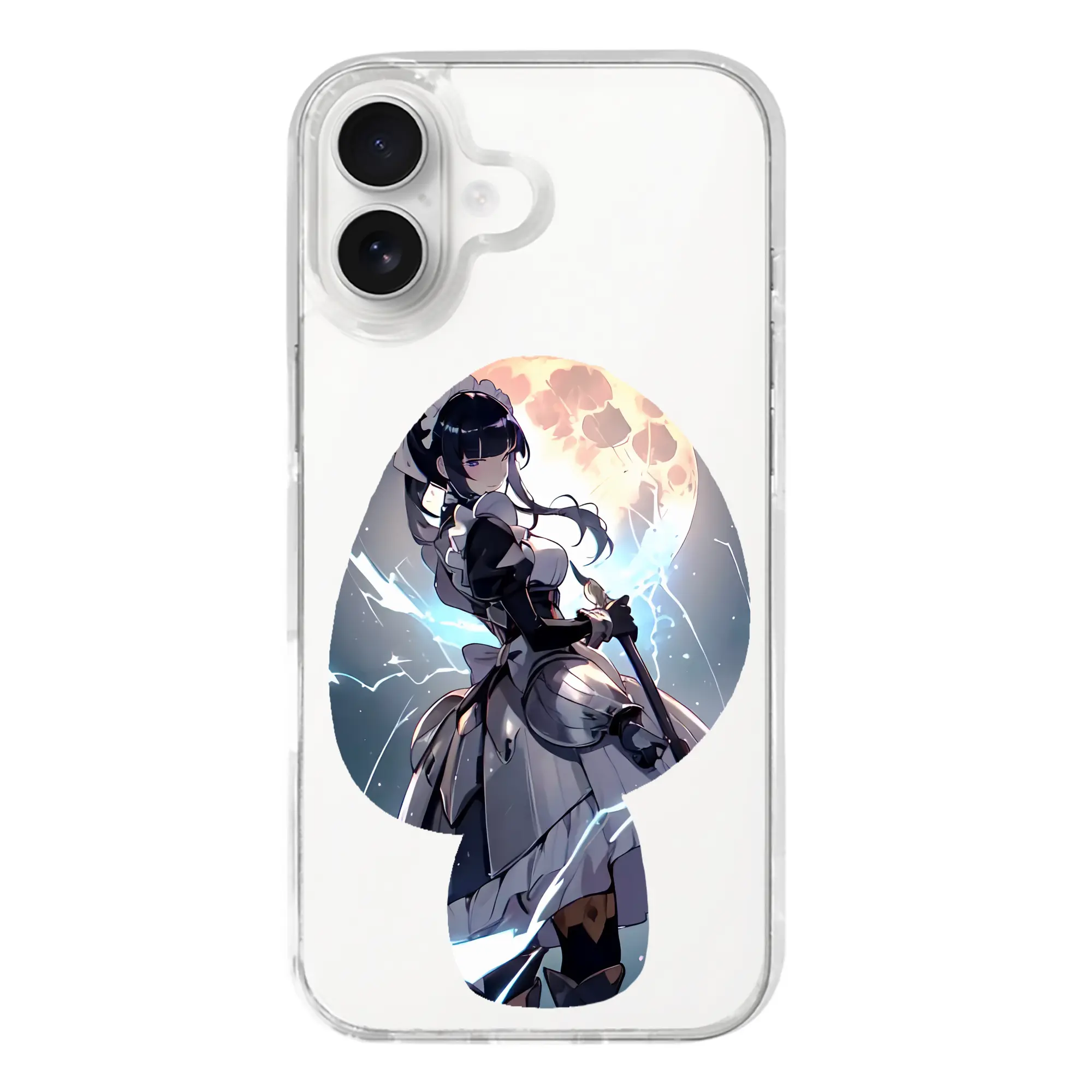 オーバーロード グッズ ナーベラル・ガンマ - iPhone 17シリーズ 透明スマホケース – 薄型・耐衝撃・精密フィット保護カバー